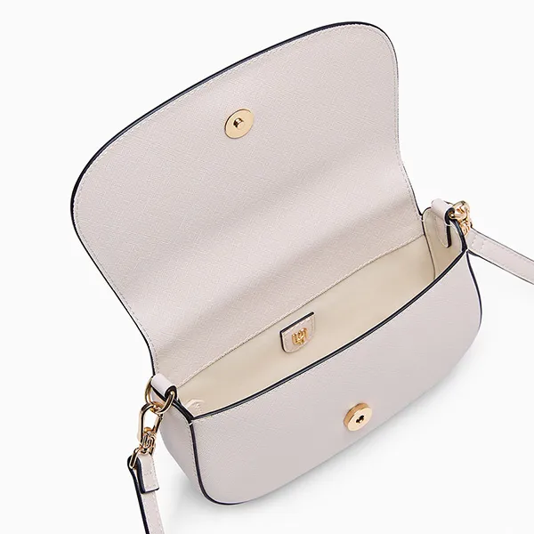 Túi Đeo Vai Nữ Lyn Tart Infinite Mini Shoulder Bag - Ivory L25FBWB051 Màu Trắng Kem