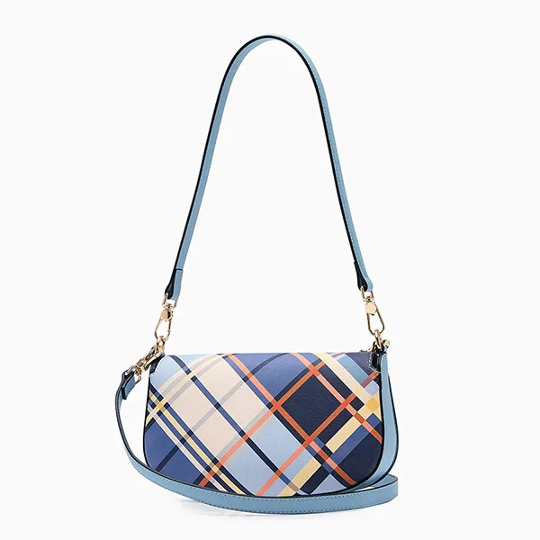 Túi Đeo Vai Nữ Lyn Tart Infinite Mini Shoulder Bag L25FBWB050 Printed Blue Màu Xanh
