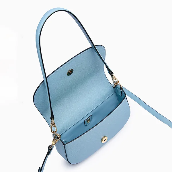 Túi Đeo Vai Nữ Lyn Tart Infinite Mini Shoulder Bag L25FBWB050 Printed Blue Màu Xanh