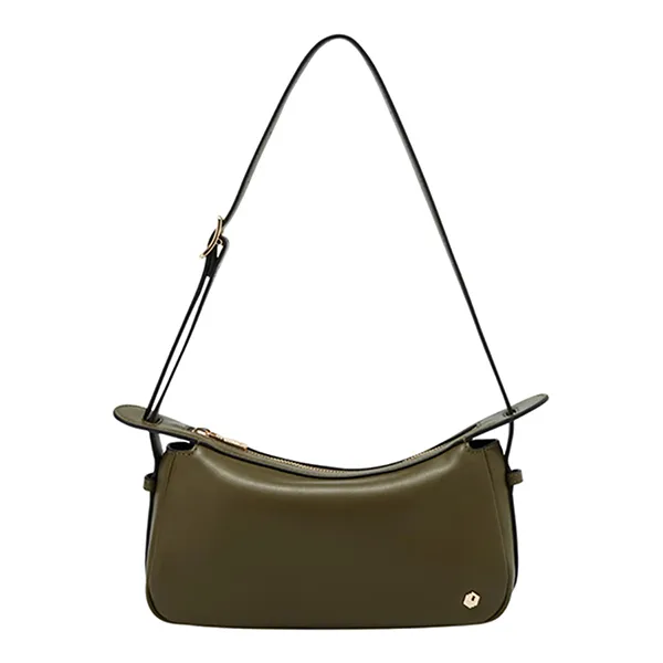 Túi Đeo Vai Nữ Lyn Terracotta Infinite M Shoulder Bag Dark Green L25FBWA034 Màu Xanh Rêu