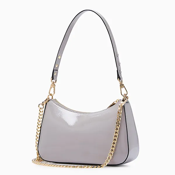 Túi Đeo Vai Nữ Lyn Tricia Rocky Shoulder Bag Grey LL24FBS183 Màu Xám
