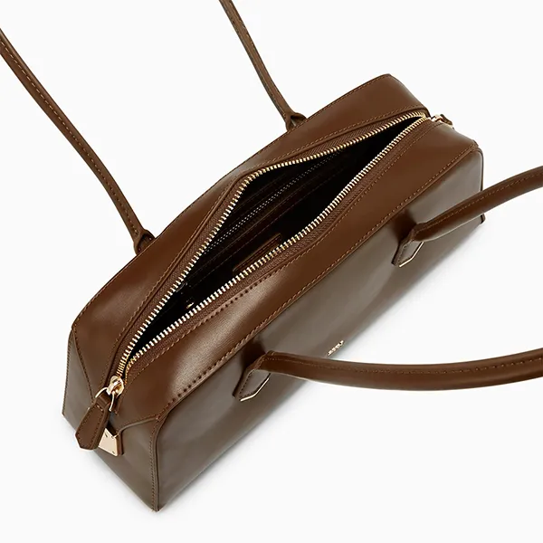 Túi Đeo Vai Nữ Lyn Yoko Shoulder Bag Brown L25FBWA037 Màu Nâu