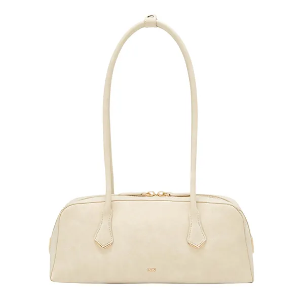 Túi Đeo Vai Nữ Lyn Yoko Shoulder Bag Ivory L25FBWA037 Màu Trắng Kem