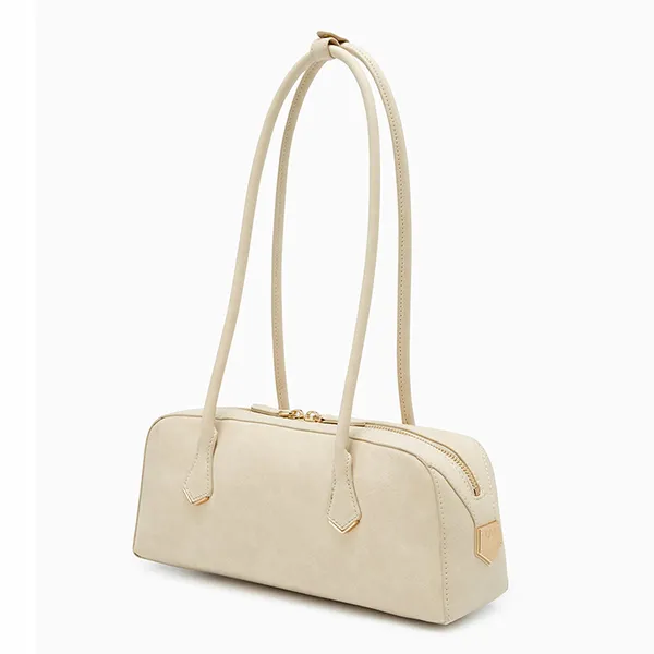 Túi Đeo Vai Nữ Lyn Yoko Shoulder Bag Ivory L25FBWA037 Màu Trắng Kem