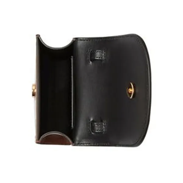 Túi Đựng Điện Thoại Burberry Check Elizabeth Phone Pouch Màu Nâu Kẻ
