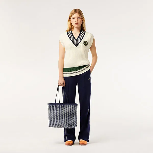 Túi Tote Nữ Lacoste Zely With Bag NF4344ZE P43 Màu Xanh Navy