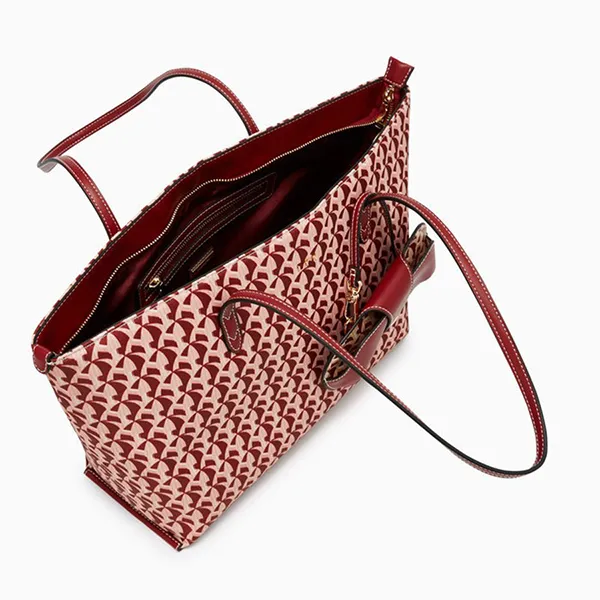 Túi Tote Nữ Lyn Solanory L Bag Dark Red L25FBWA009 Màu Đỏ Be