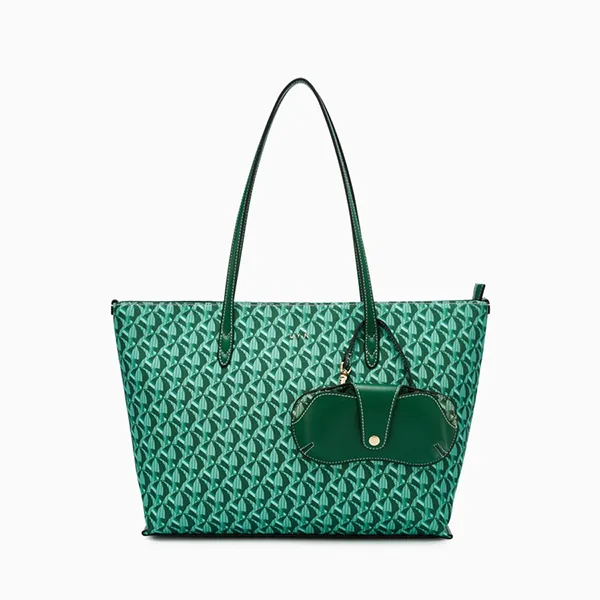 Túi Tote Nữ Lyn Solanory L Bag Green L25FBWA009 Màu Xanh Lá