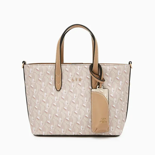 Túi Tote Nữ Lyn Solanory M Tote Bag Light Beige L25FBWA010 Màu Be Nhạt