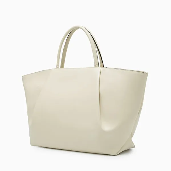 Túi Tote Nữ Lyn Trismo Xl Bag Ivory LL25FBF058 Màu Trắng Ngà
