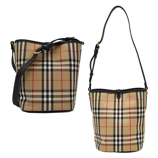 Túi Xách Nữ Burberry Ll Mini Ashby Check Phối Màu