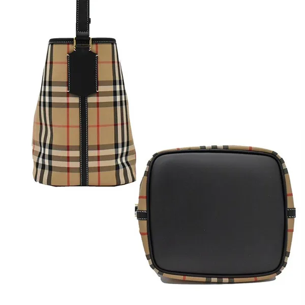 Túi Xách Nữ Burberry Ll Mini Ashby Check Phối Màu