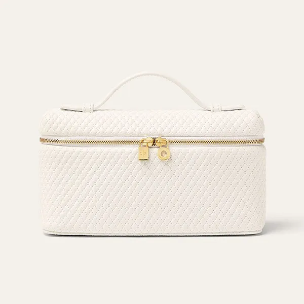 Túi Xách Nữ Loro Piana Extra Pocket L19 FAP4694 Lambskin Màu Trắng