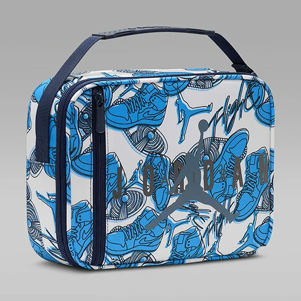 Túi Xách Tay Nike Jordan Lunch Bag DO3689-410 Màu Xanh Trắng