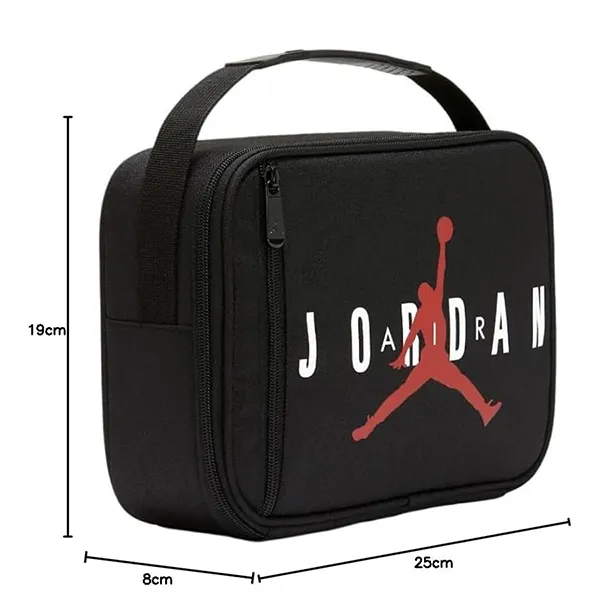 Túi Xách Tay Nike Jordan Lunch Box HBR Jan Black ‎NK9A0542-023 Màu Đen