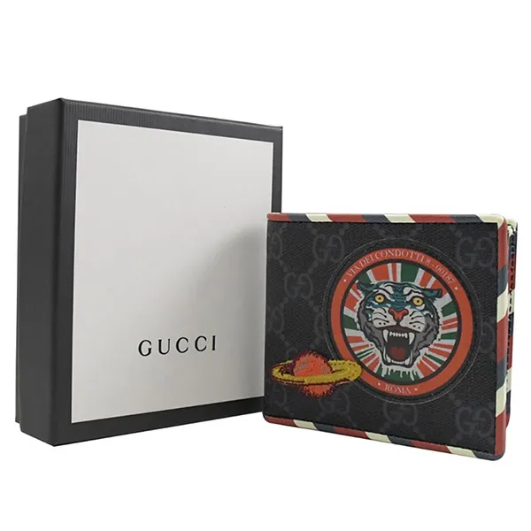 Ví Nam Gucci Night Courrier GG Supreme Phối Màu