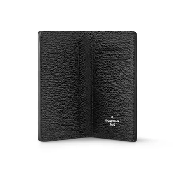 Ví Nam Louis Vuitton LV Pocket Organizer M61696 Màu Đen