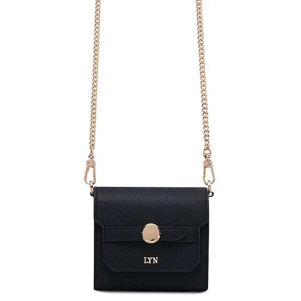 Ví Nữ Lyn Andera Short Wallets On Chain - Black L25FWWB014 Màu Đen