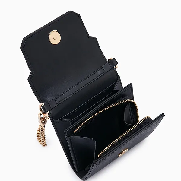 Ví Nữ Lyn Andera Short Wallets On Chain - Black L25FWWB014 Màu Đen