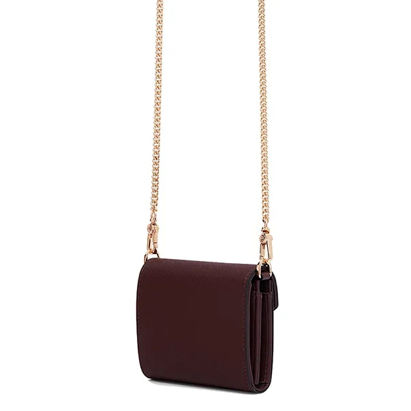 Ví Nữ Lyn Andera Short Wallets On Chain - Dark Red L25FWWB014 Màu Đỏ Đậm