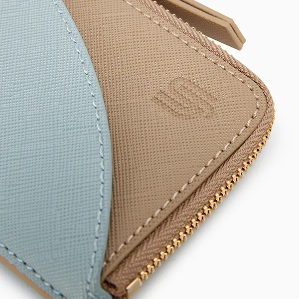 Ví Nữ Lyn Maddie Card Holder Wallet - Blue LL25FWM605 Màu Xanh Blue