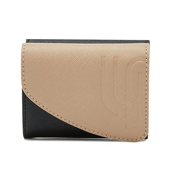 Ví Nữ Lyn Maddie Fold Wallet - Black LL25FWM606 Màu Đen Be