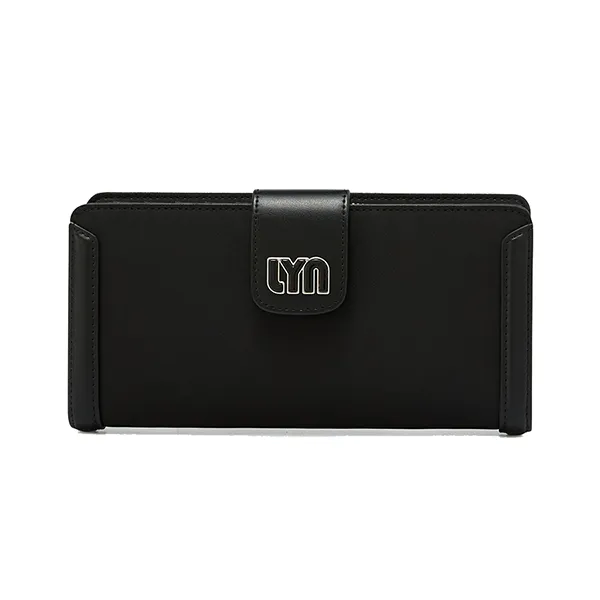Ví Nữ Lyn Malik Long Wallet - Black LL25FWF012 Màu Đen