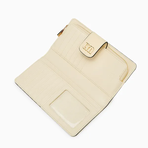 Ví Nữ Lyn Malik Long Wallet - Light Beige LL25FWF012 Màu Be