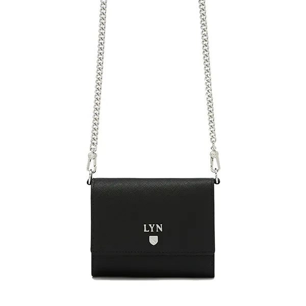 Ví Nữ Lyn Re-Edit Bauhaus Wallet On Chain - Black L25FWWA021 Màu Đen