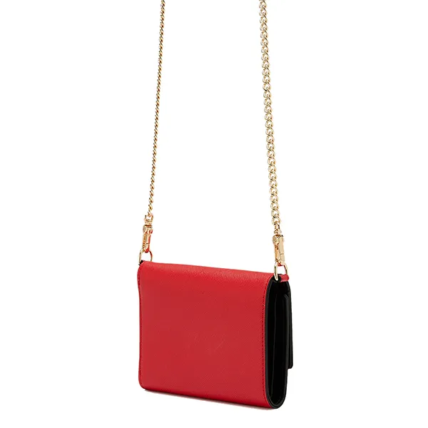 Ví Nữ Lyn Re-Edit Bauhaus Wallet On Chain - Red L25FWWA021 Màu Đỏ