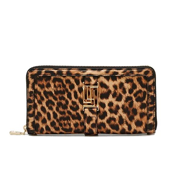Ví Nữ Lyn Sydney Infinite Long Wallet - Leopard L25FWWA029 Màu Nâu