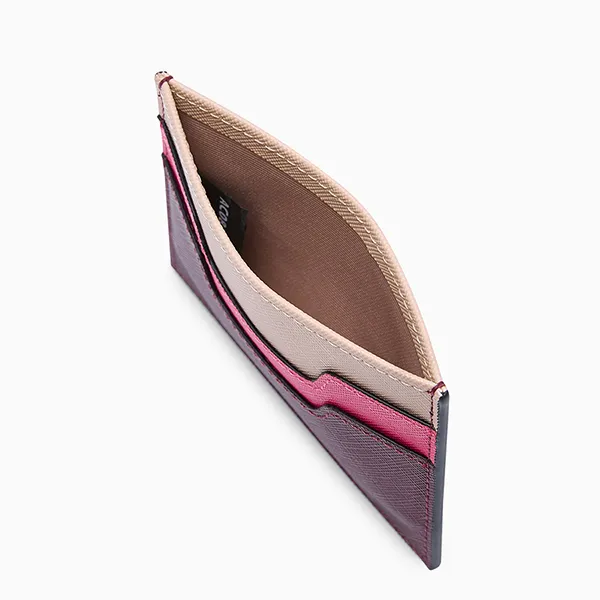 Ví Nữ Lyn Tart Infinite Card Holder Wallet - Dark Red L25FWWB011 Màu Đỏ Hồng