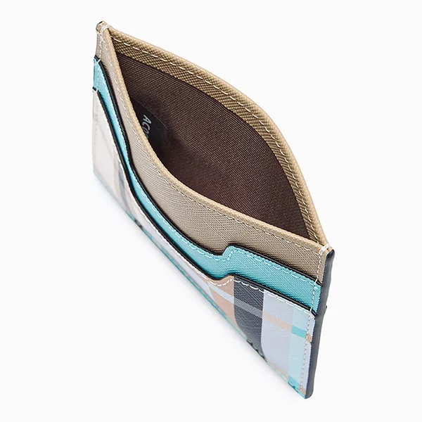 Ví Nữ Lyn Tart Infinite Card Holder Wallet - Printed Beige L25FWWB011 Màu Xanh Be