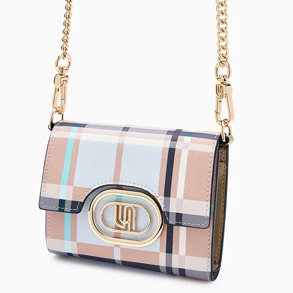 Ví Nữ Lyn Tart Infinite Fold Wallet On Chain - Printed Beige L25FWWB012 Màu Be