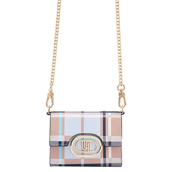 Ví Nữ Lyn Tart Infinite Fold Wallet On Chain - Printed Beige L25FWWB012 Màu Be