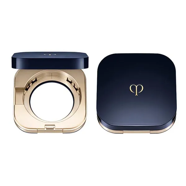 Vỏ Hộp Phấn Nước Cle De Peau Cushion Eclat Lumineux Màu Xanh - Vàng