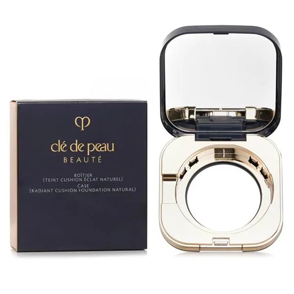 Vỏ Hộp Phấn Nước Cle De Peau Cushion Eclat Lumineux Màu Xanh - Vàng