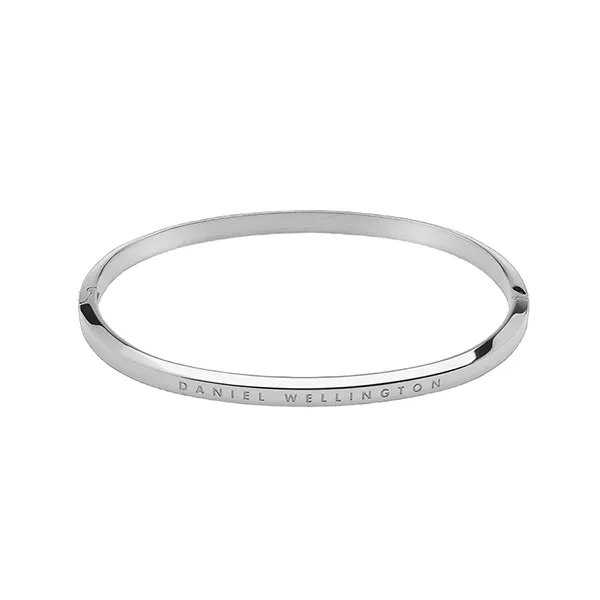 Vòng Đeo Tay Daniel Wellington Classic Bangle Hinge & Lock Mechanism Màu Bạc