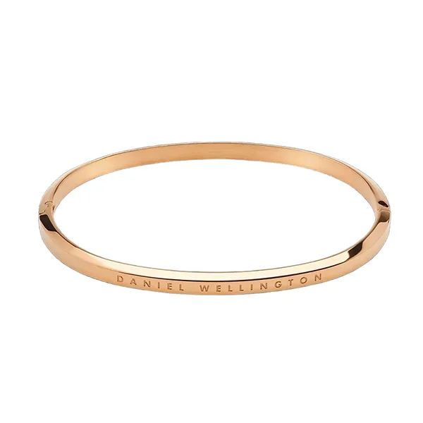 Vòng Đeo Tay Daniel Wellington Classic Bangle Hinge & Lock Mechanism Màu Vàng Hồng