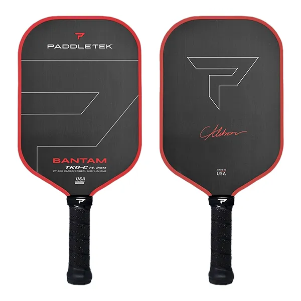 Vợt Pickleball Paddletek Bantam TKO-C 14.3mm Màu Đỏ