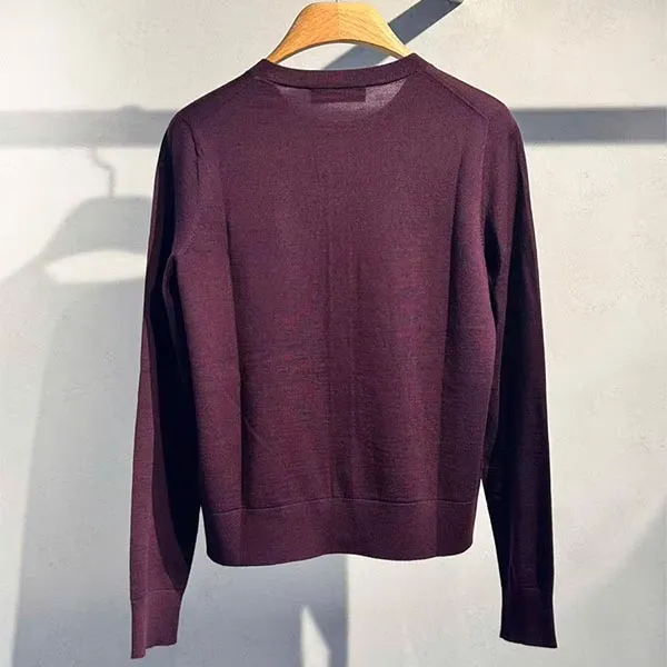 Áo Cardigan Nữ Chester Charles Red Shirt Logo Màu Đỏ Size S