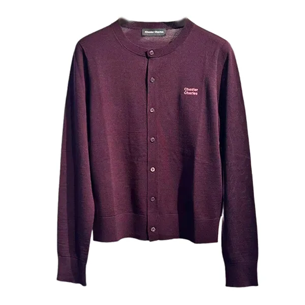 Áo Cardigan Nữ Chester Charles Red Shirt Logo Màu Đỏ Size S