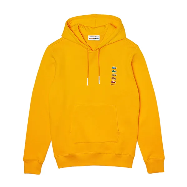 Áo Hoodie Lacoste Polaroid Collaboration Multicolor Crocodile Sweatshirt SH5661 Màu Vàng