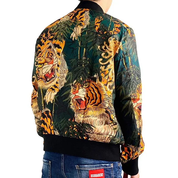 Áo Khoác Bomber Nam Dsquared2 S71AN0180 Phối Màu Size 48