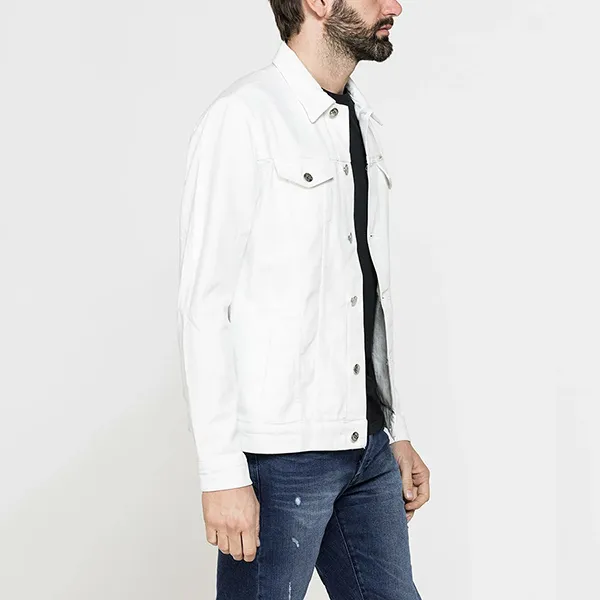 Áo Khoác Denim Nam Carrera Jeans 4500970A_300 Màu Trắng Size M