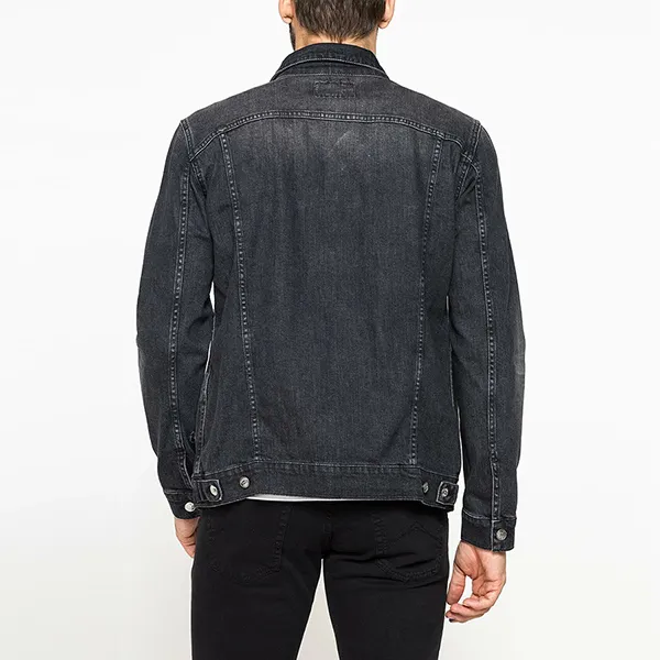 Áo Khoác Denim Nam Carrera Jeans 4500970A_91F Màu Đen Size M