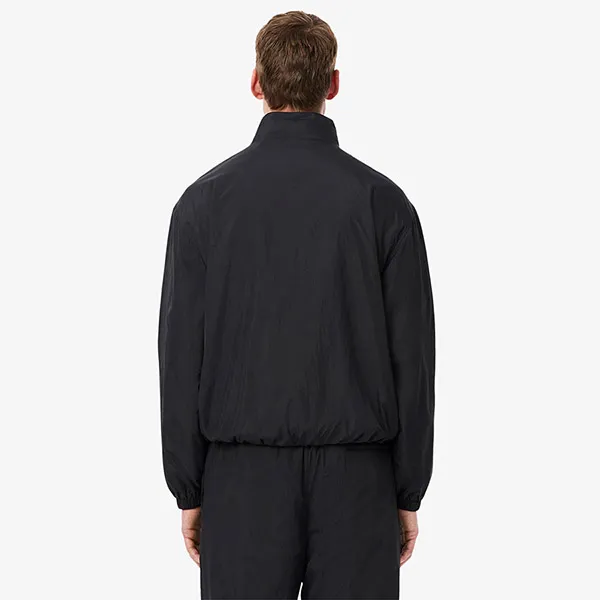 Áo Khoác Gió Nam Lacoste Water-Repellent Hooded Track Jacket BH8901 - 031 Màu Đen Size 50