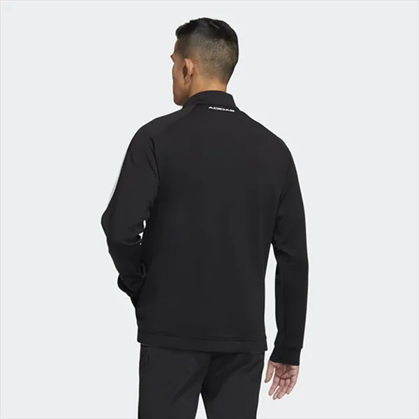 Áo Khoác Nam Adidas Khóa Kéo 3 Sọc HT6856 Màu Đen Size S