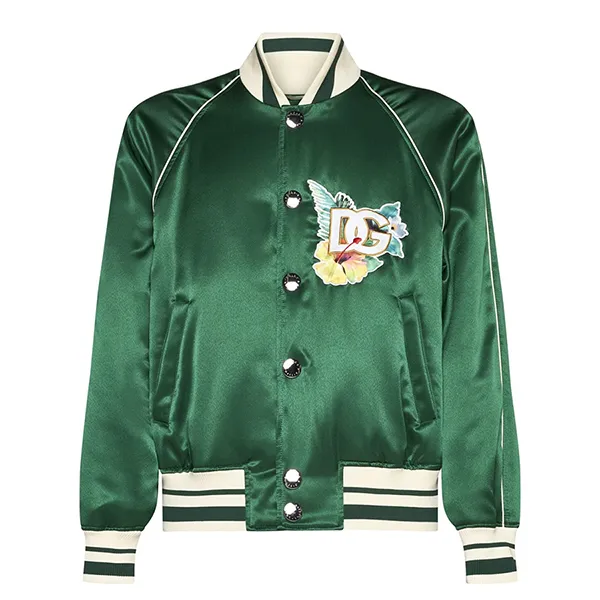 Áo Khoác Nam Dolce & Gabbana D&G G9ZB6Z Màu Xanh Green Size 46