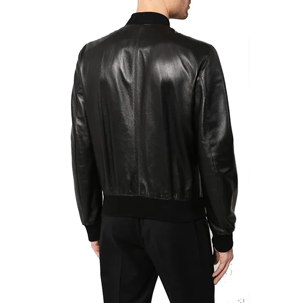 Áo Khoác Nam Dolce & Gabbana D&G Logo Vương Miện Màu Đen Size 46